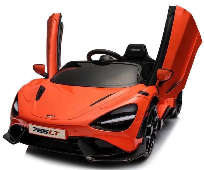 McLaren 765LT kids ride on car (Orange)