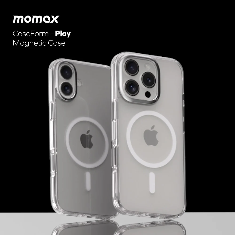 iPhone 16 CaseFORM Play Magnetic Case MXAP24 (Transparent)