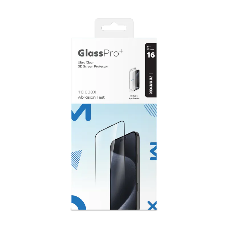 Momax iPhone 16 GlassPro+ 3D screen protector PZAP24F1