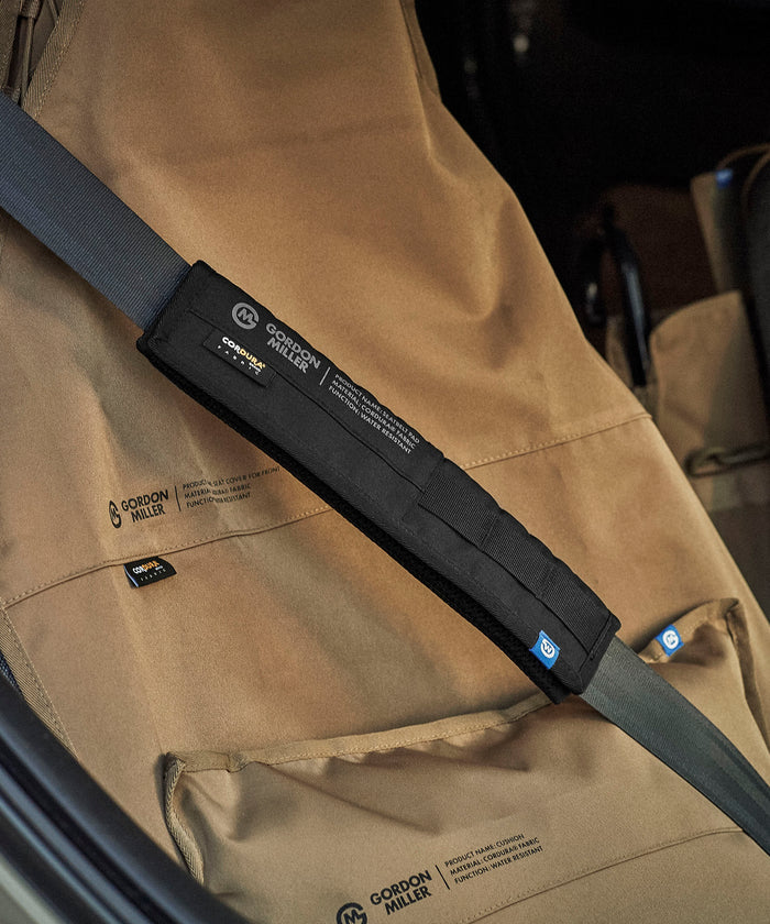 GML CORDURA SEAT BELT PAD BK