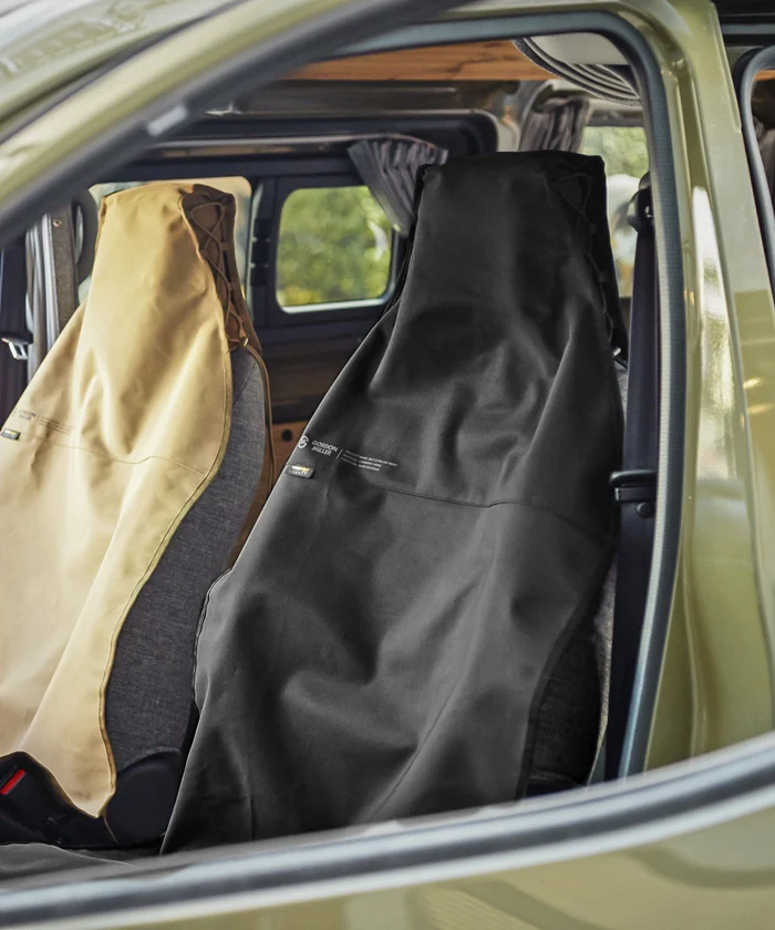 GML CORDURA FRONT SEAT COVER BK