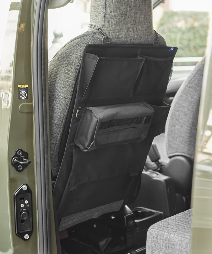 GML CORDURA SEAT BACK POCKET GY